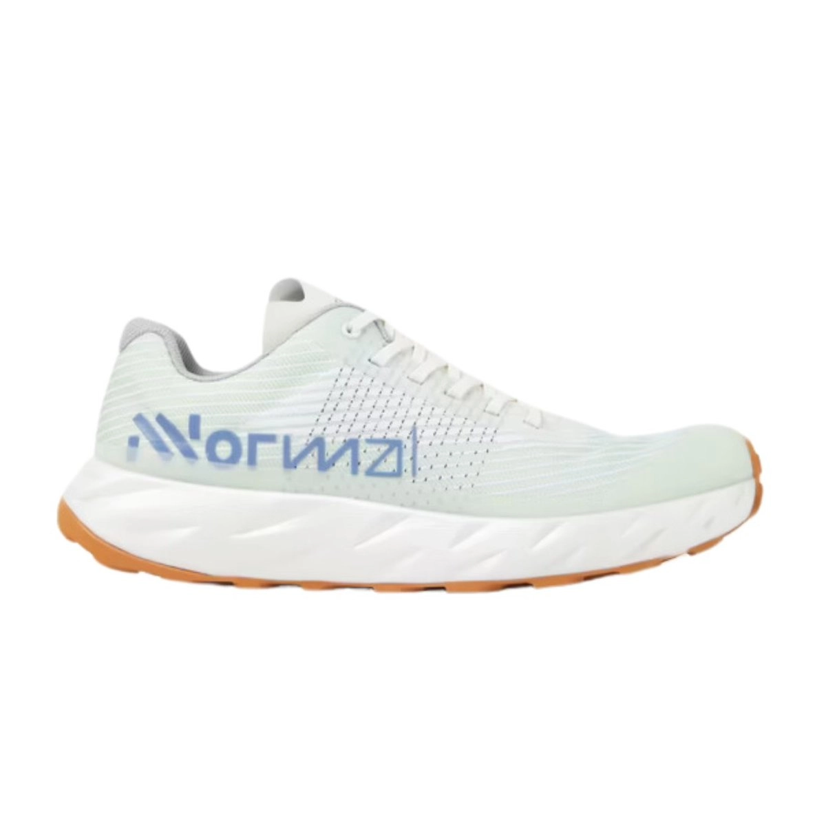 Nnormal Kjerag Weiß Grün  Unisex Sneakers, Größe EU 39 1/3