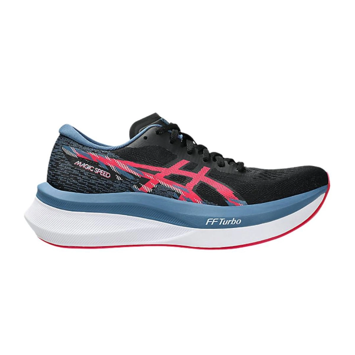 Asics Magic Speed 4 Schuhe Schwarz Rosa AW25 Damen, Größe 37,5 - EUR