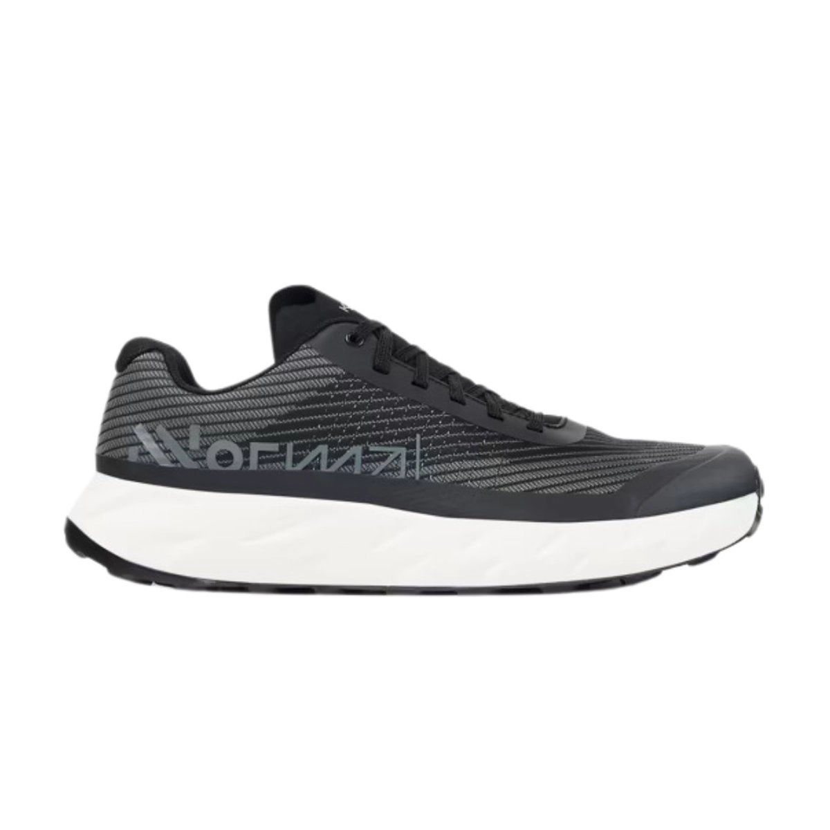 Nnormal Kjerag Schwarze  Unisex-Sneaker, Größe EU 46 2/3