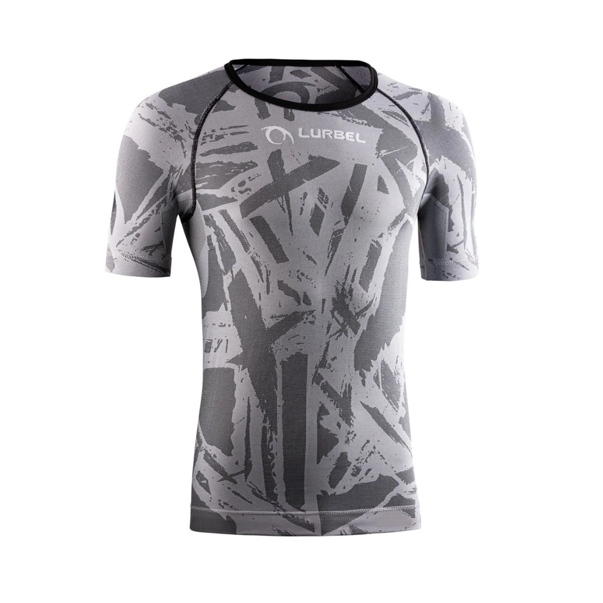 Lurbel Spirit Graues Kurzarm-T-Shirt, Größe XL