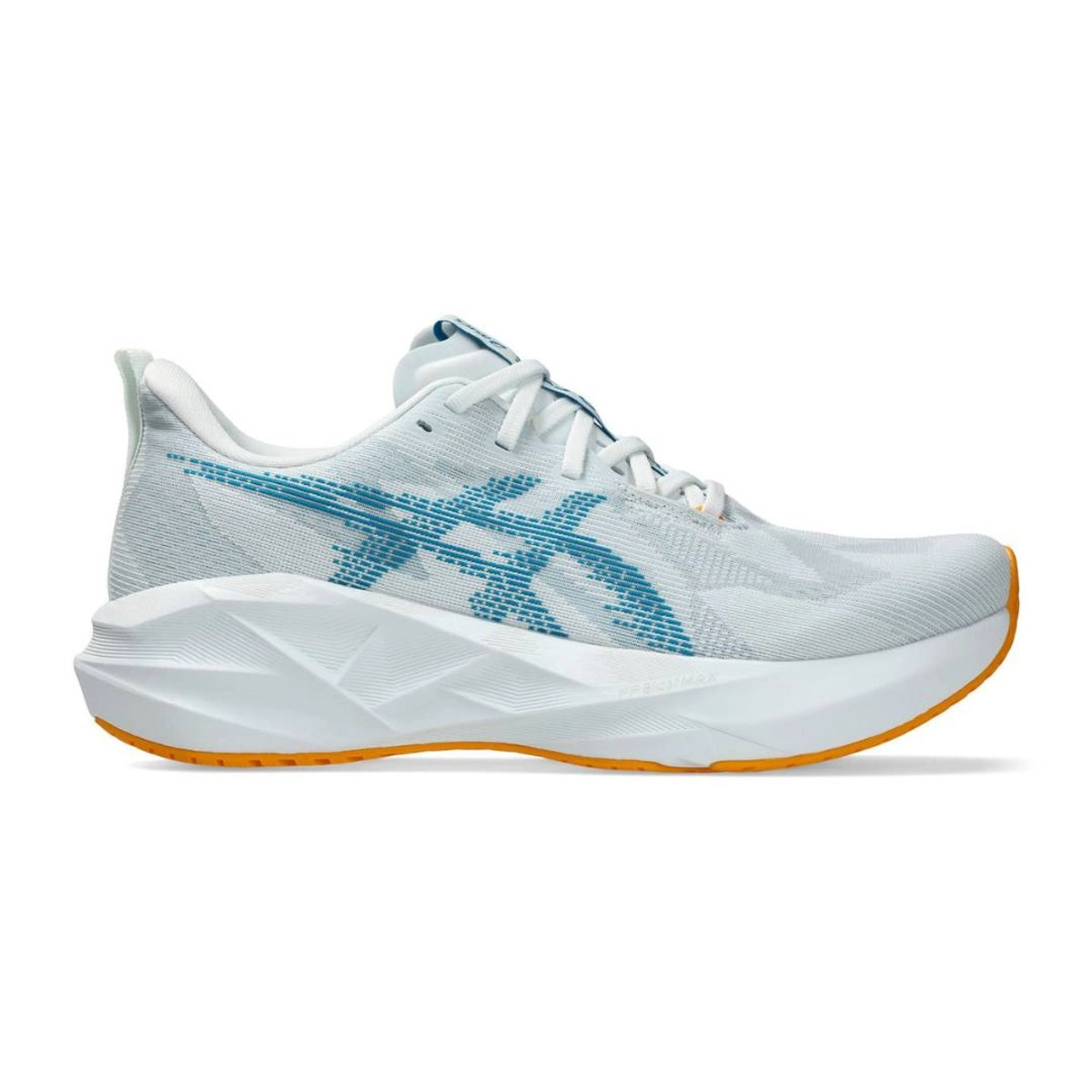 Asics Novablast 5 Schuhe Grau Blau SS26, Größe 46 - EUR