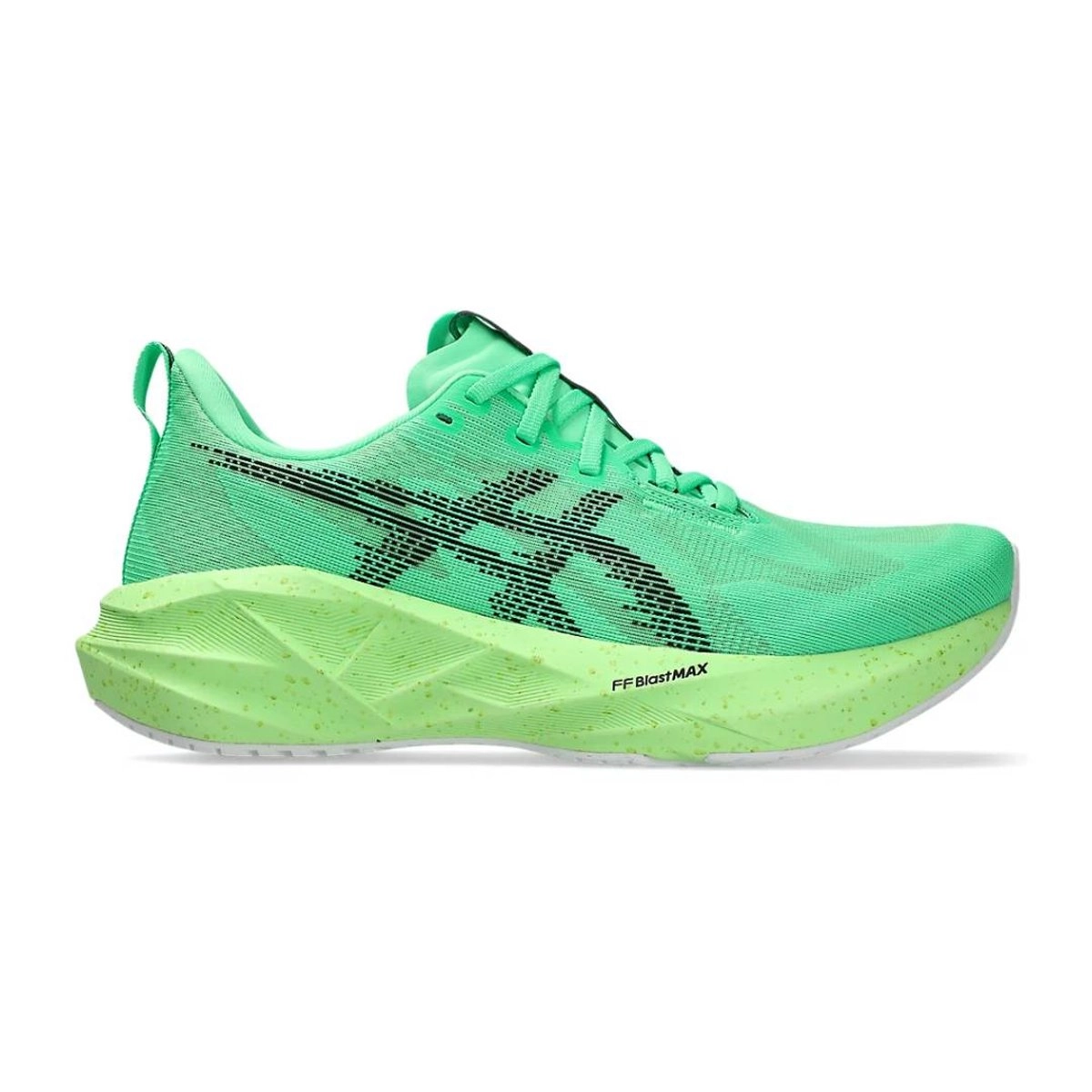 Asics Novablast 5 Ekiden Schuhe Grün SS26, Größe 46,5 - EUR