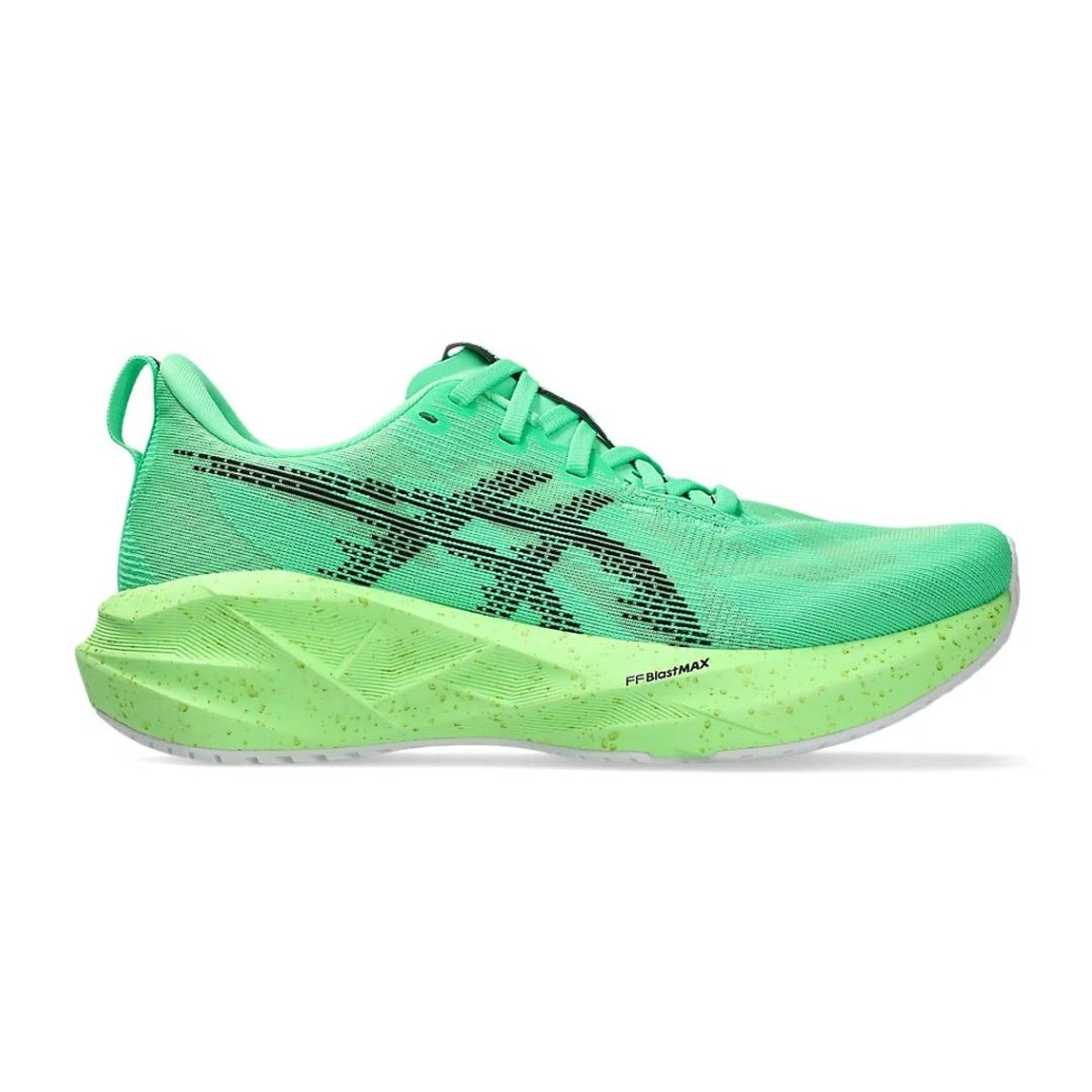 Asics Novablast 5 Ekiden Grün SS26 Damen Schuhe, Größe 39,5 - EUR