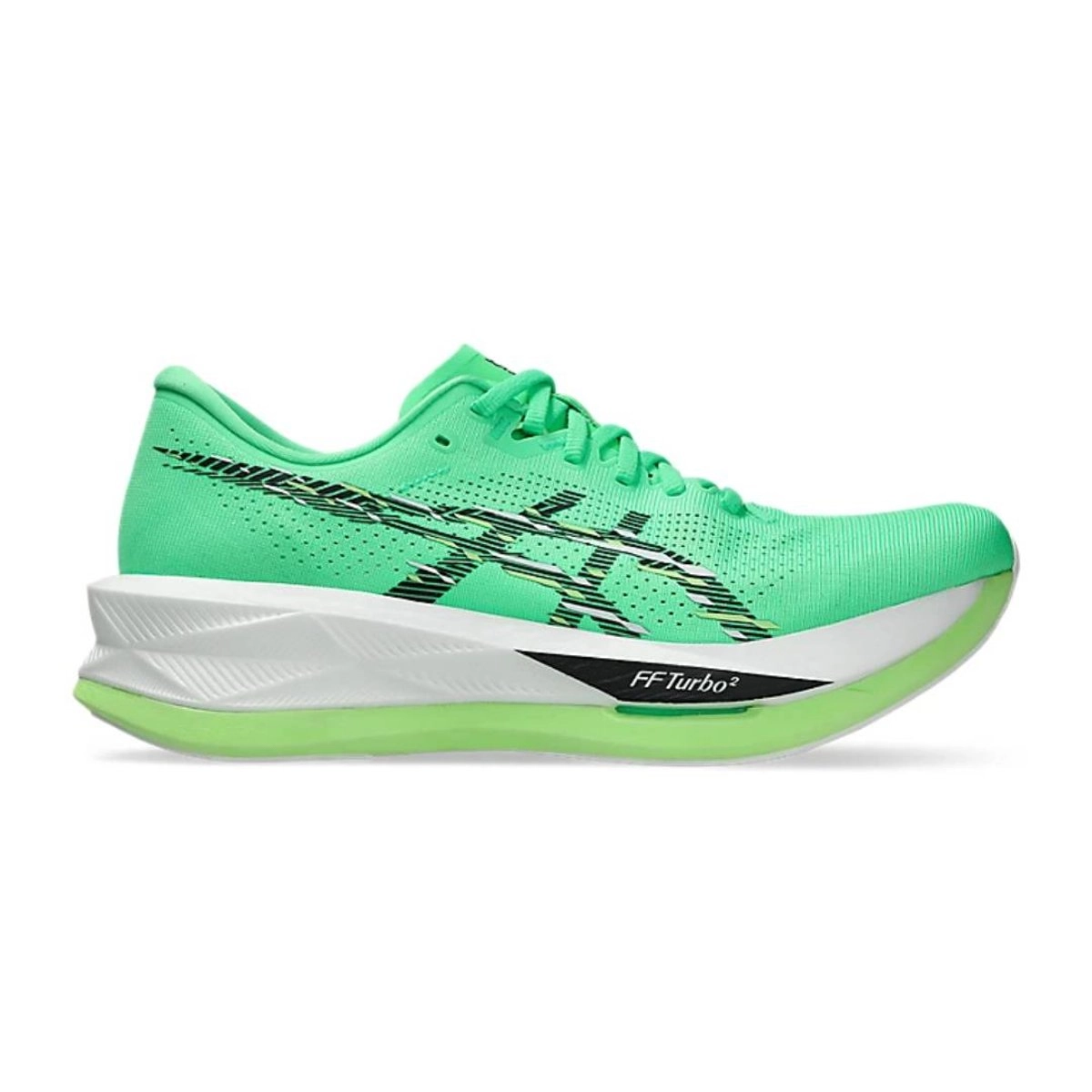 Asics Sonicblast Ekiden Schuhe Grün Weiß SS26, Größe 44 - EUR