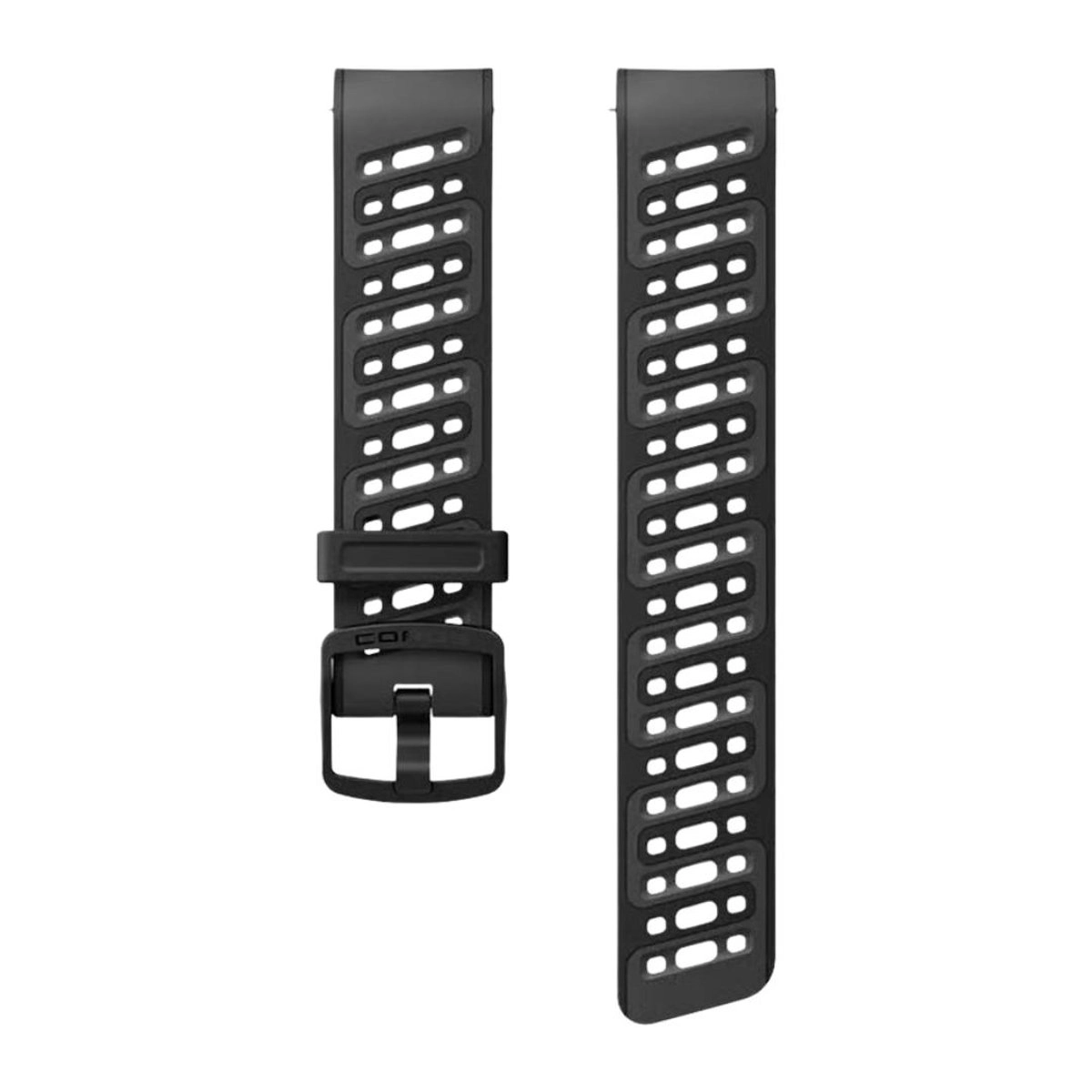 Coros Pace Pro 22mm Silikonarmband Schwarz
