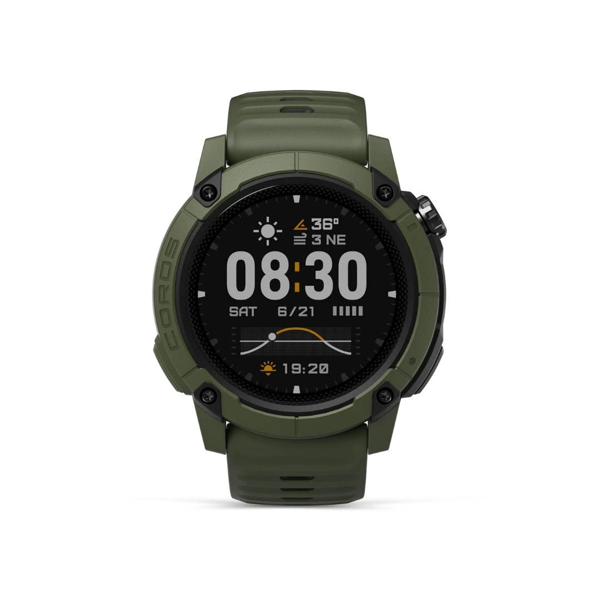 Coros Nomad GPS-Uhr Grün