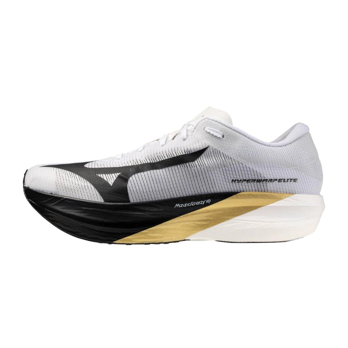 Mizuno Hyperwarp Elite Laufschuhe Weiß Schwarz SS26 Unisex, Größe 42,5 - EUR