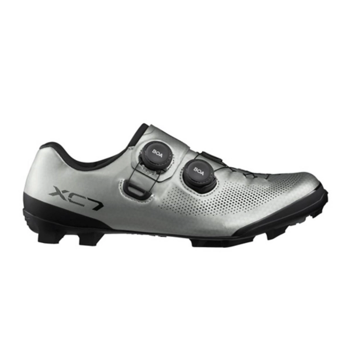 Shimano SH-XC703 Silber Schwarz Schuhe, Größe 42,5 - EUR