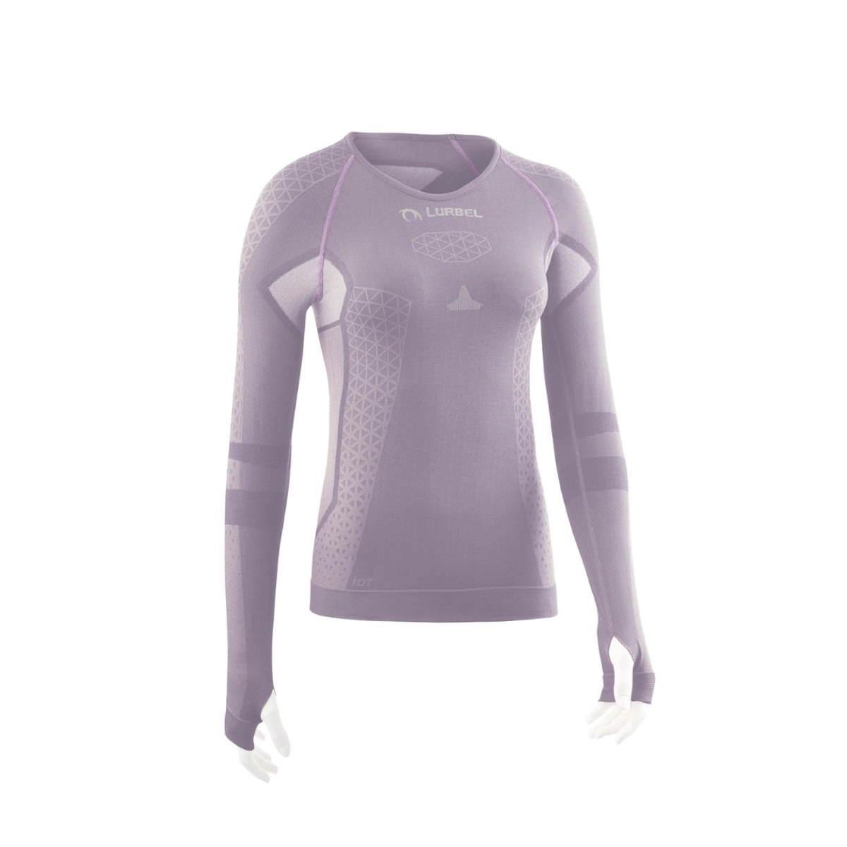 Lurbel Cristallo Lila Damen Langarm-T-Shirt, Größe S