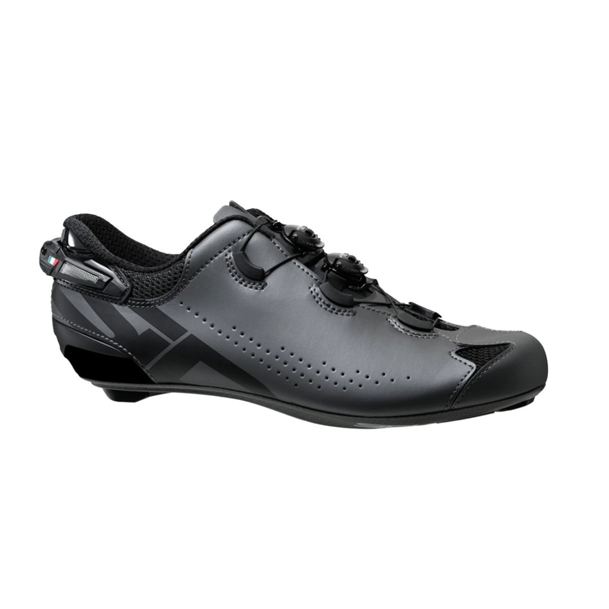 Sidi Shot 2S Schuhe Grau Schwarz, Größe 41,5 - EUR