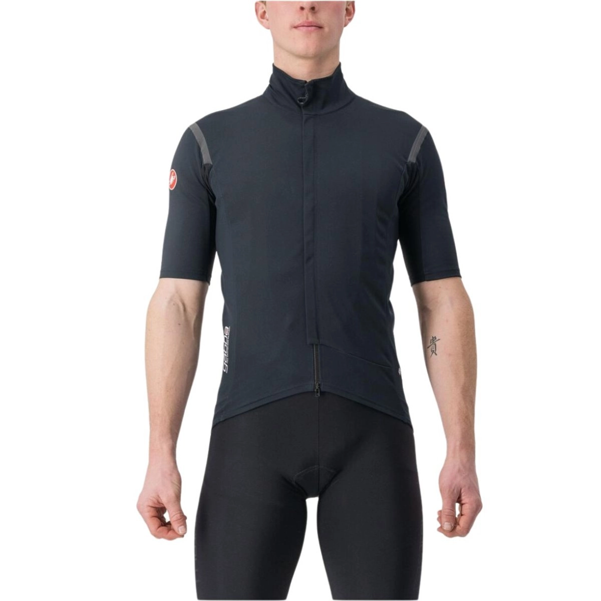 Castelli Gabba RoS 2 Kurzarmtrikot Schwarz Grau, Größe XXL