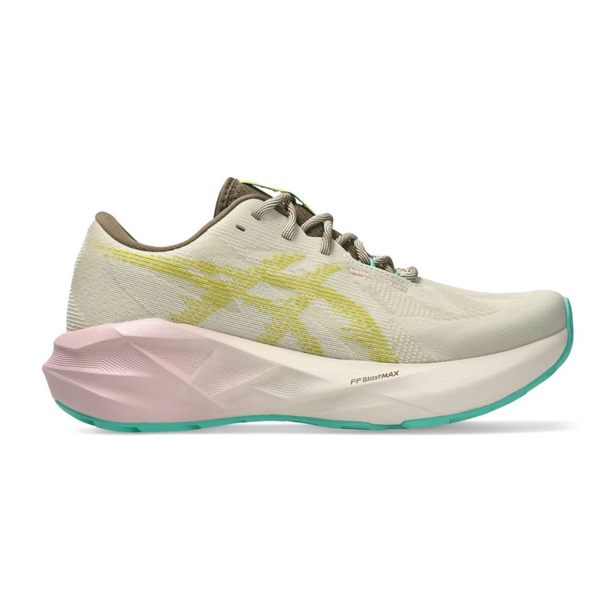 Asics Novablast 5 TR Nature Bathing Beige Gelb SS26 Damen, Größe 39,5 - EUR