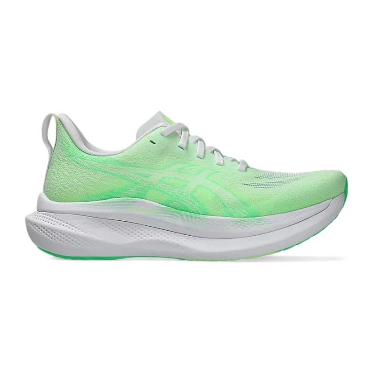 Asics Glideride Max 2 Schuhe Grün Weiß SS26 Damen, Größe 37,5 - EUR