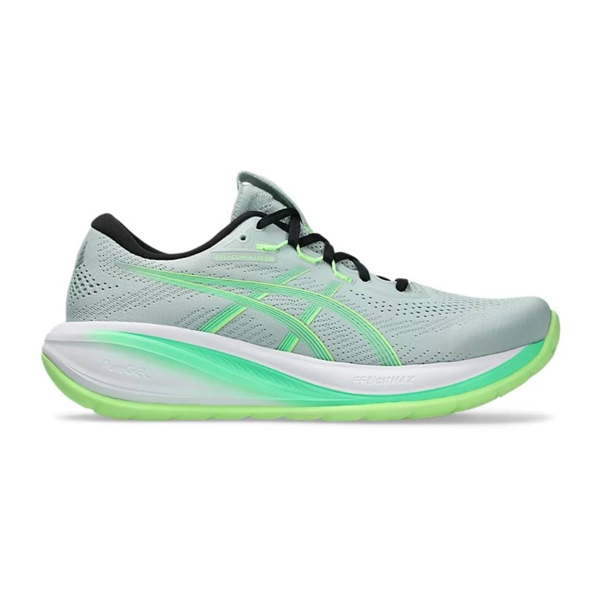 Asics Gel-Cumulus 28 Schuhe Grau Grün SS26, Größe 42 - EUR