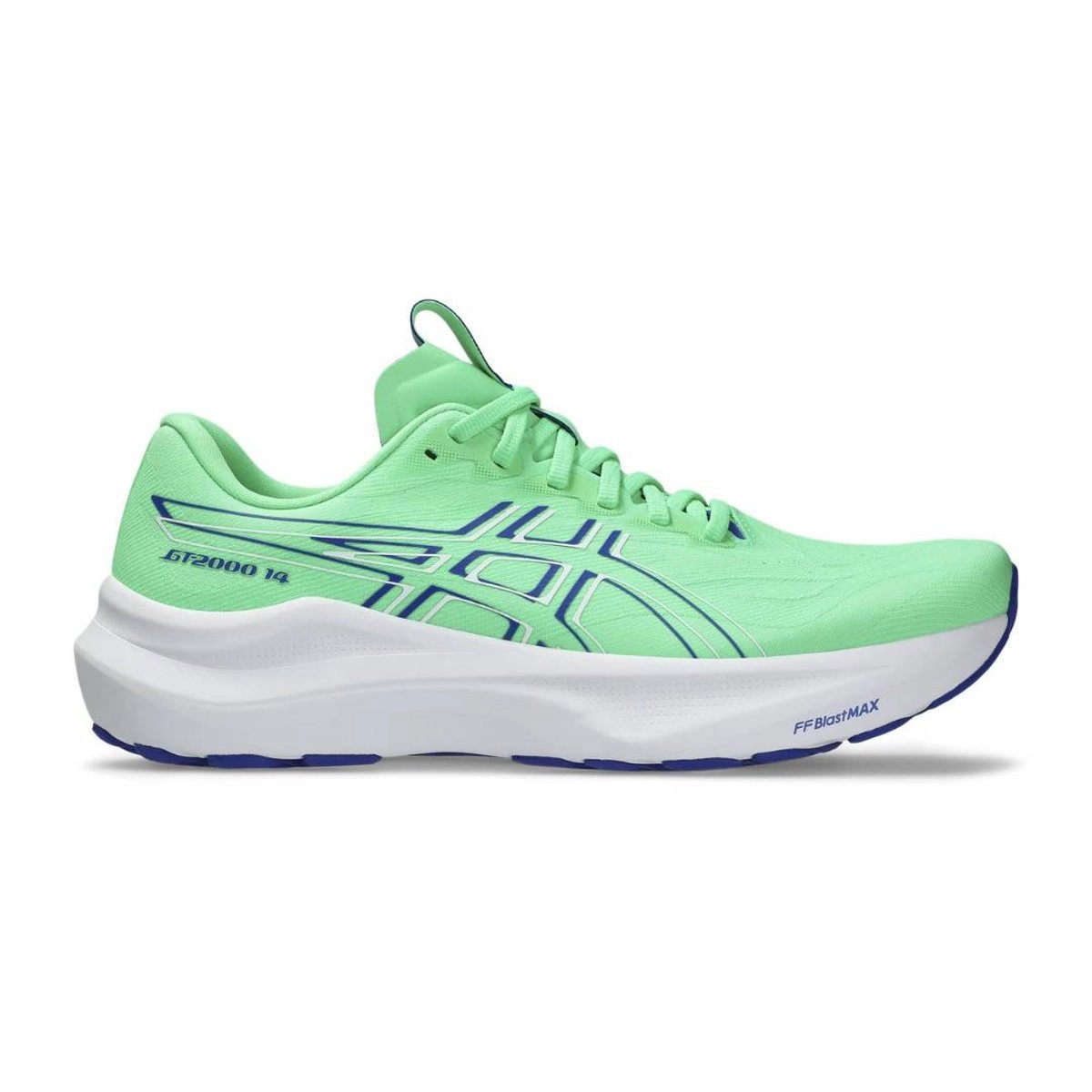 Asics Gt-2000 14 Grün Weiß SS26, Größe 43,5 - EUR