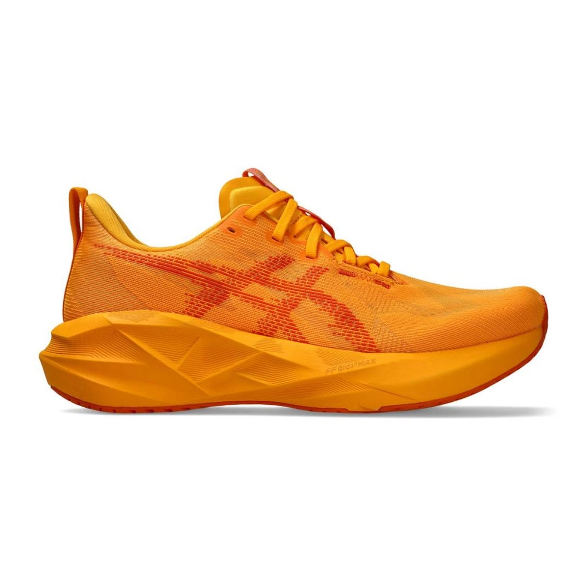 Asics Novablast 5 Orange SS26 Schuhe, Größe 47 - EUR