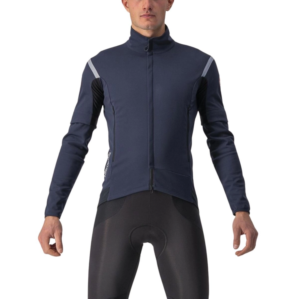 Castelli Perfetto RoS 2 Cabrio-Jacke Blau Grau, Größe M