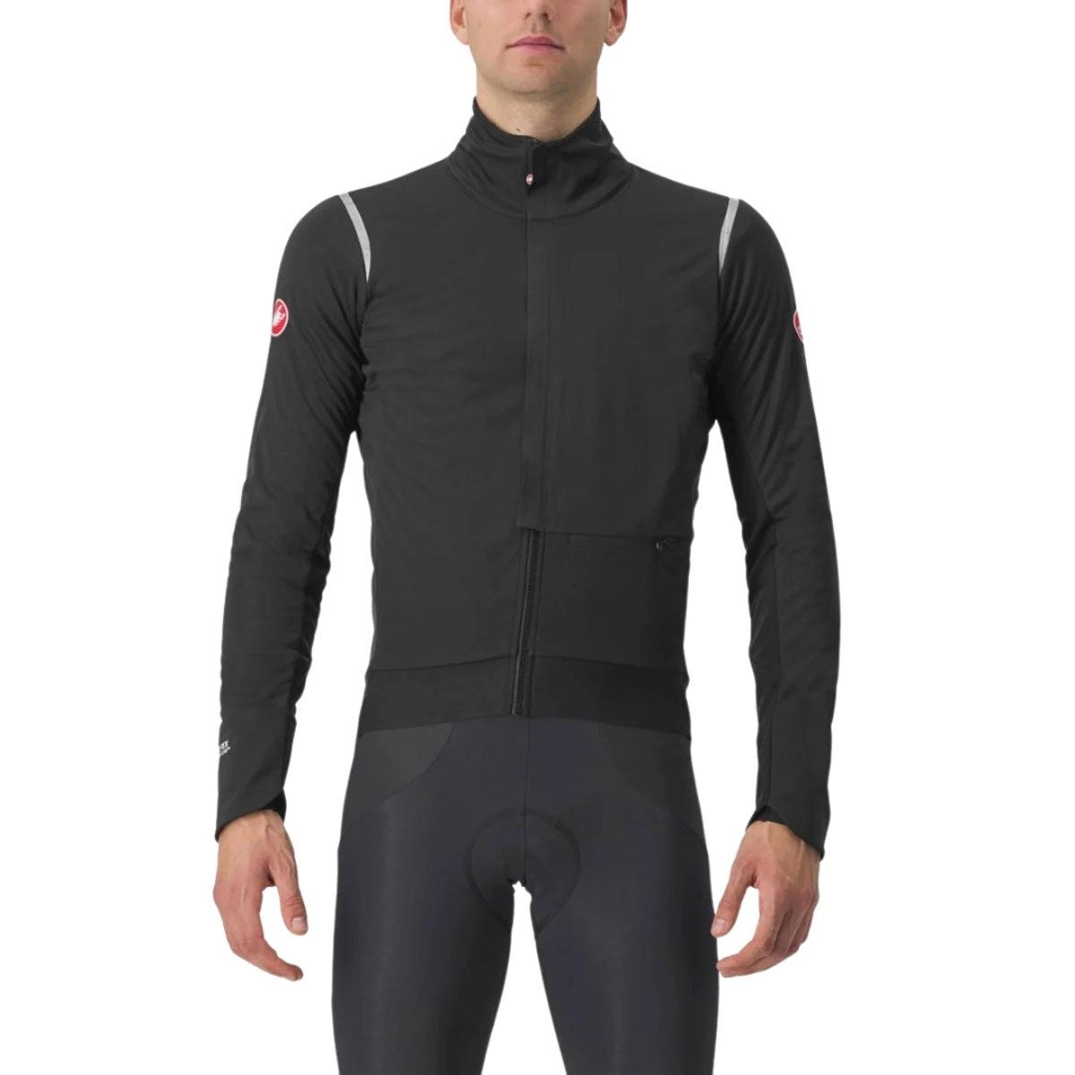 Castelli Alpha Doppio RoS Jacke Schwarz Grau, Größe XL