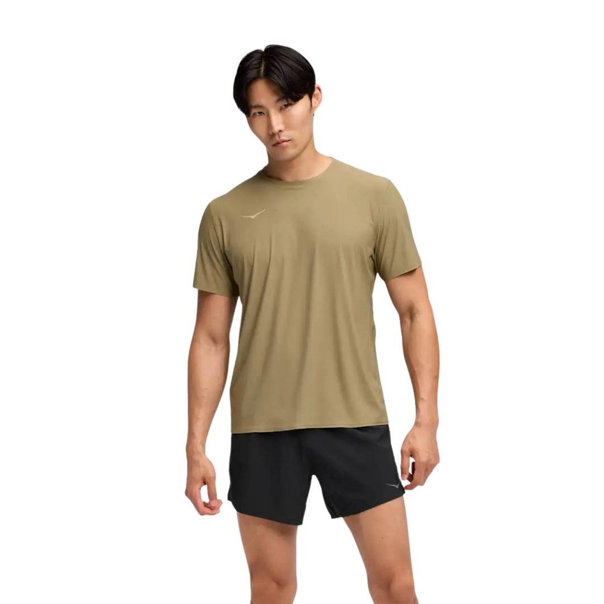 Hoka AiroLite 2.0 T‑Shirt Braun, Größe L
