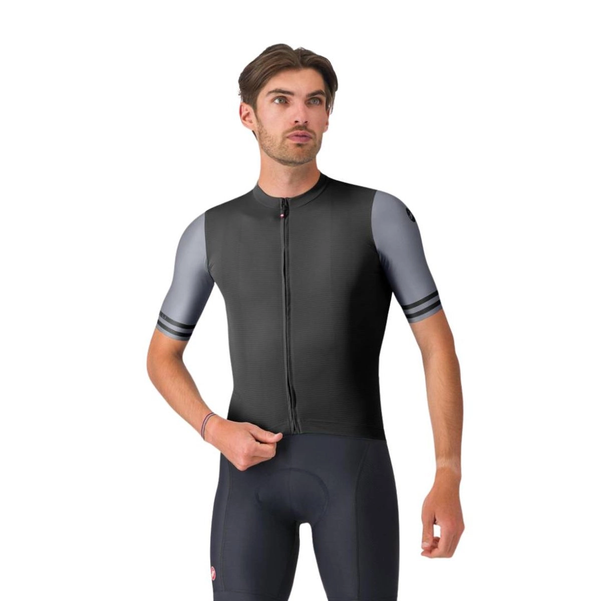 Castelli Prologo Lite 2 Trikot Schwarz Grau, Größe L