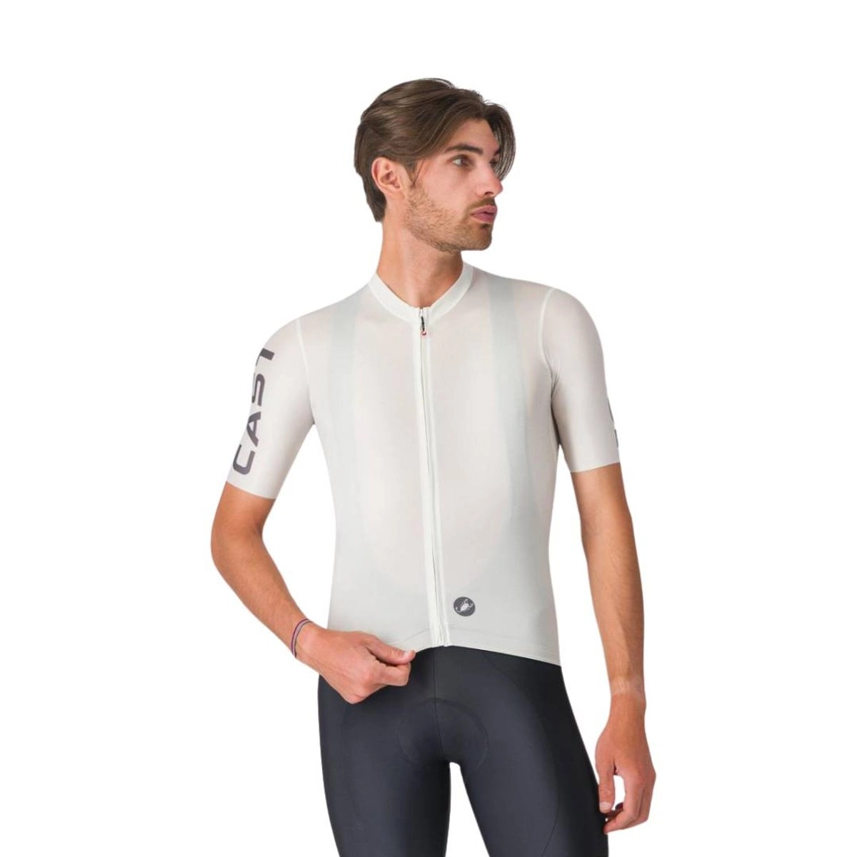 Castelli Entrata Apex Trikot Weiß, Größe M