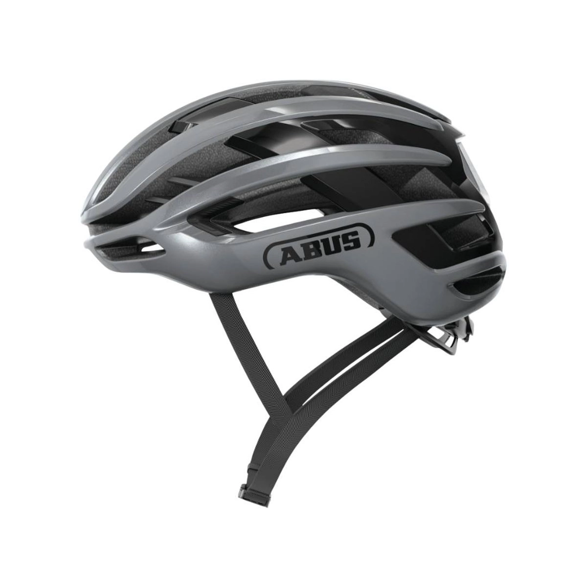 Abus AirBreaker 2.0 Helm Grau Schwarz, Größe M