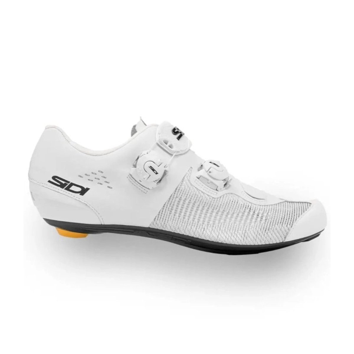 SIDI Genius 10 Knitted Radschuhe Weiß, Größe 45,5 - EUR
