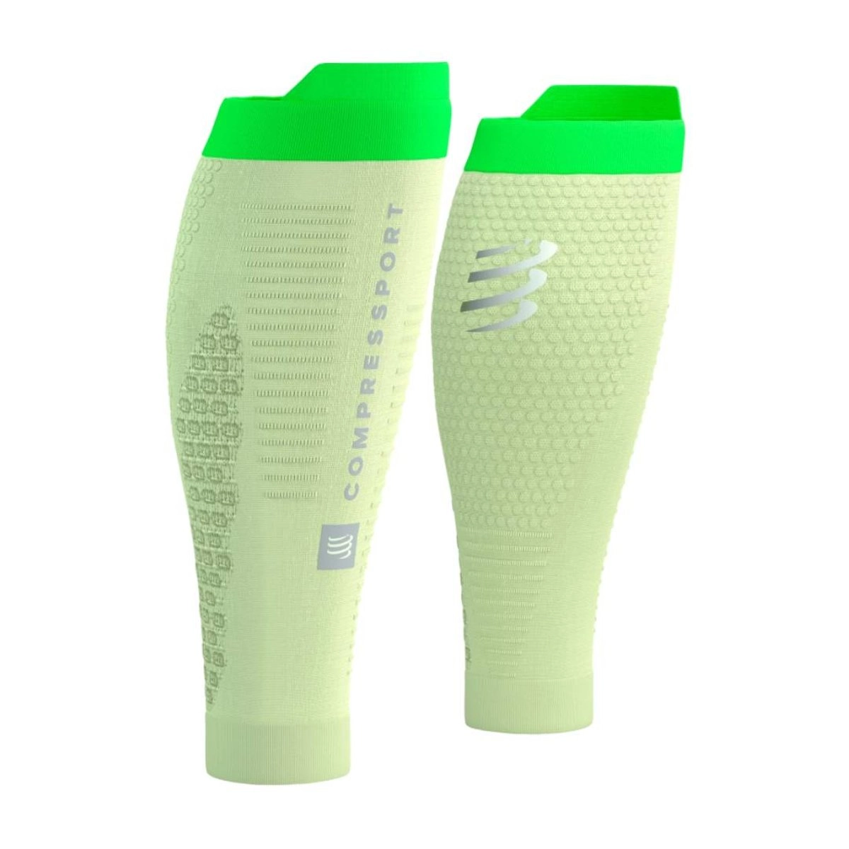 Compressport R2 3.0 Kompressionsstrümpfe Limettengrün, Größe T4