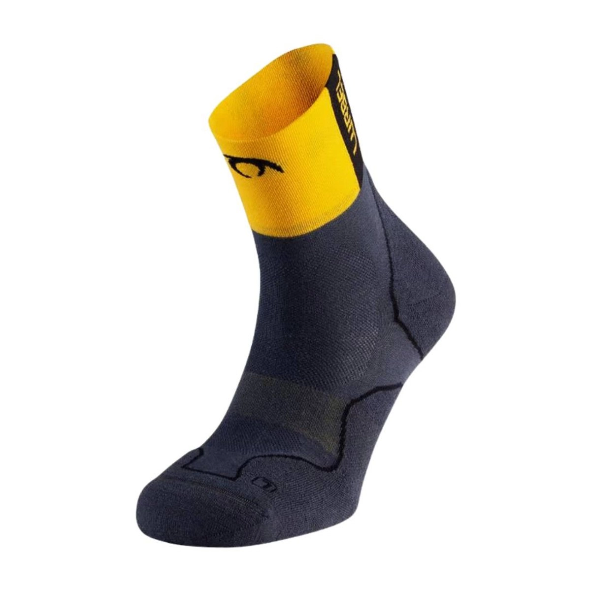 Lurbel Desafío Four Socken Grau Gelb, Größe L
