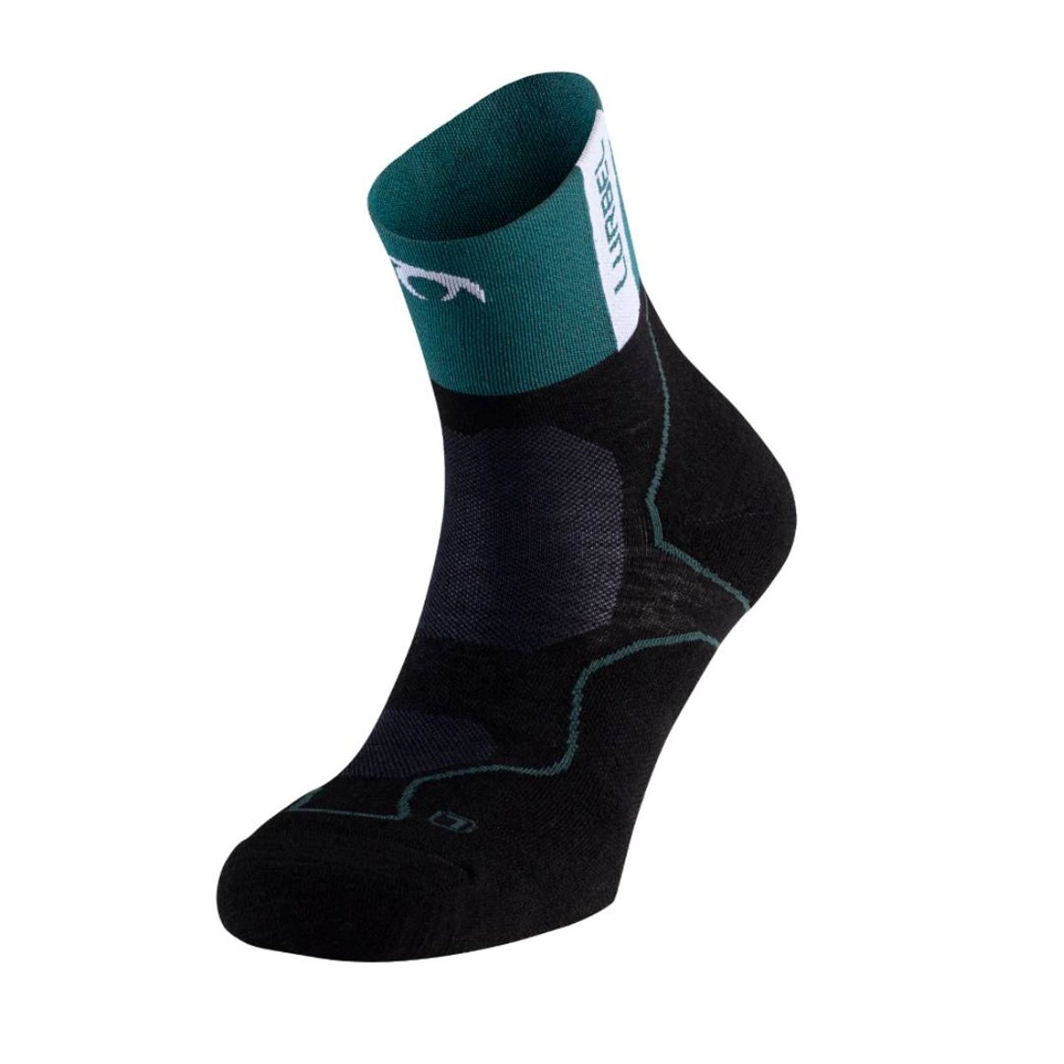 Lurbel Desafío Four Socken Schwarz Grün, Größe M