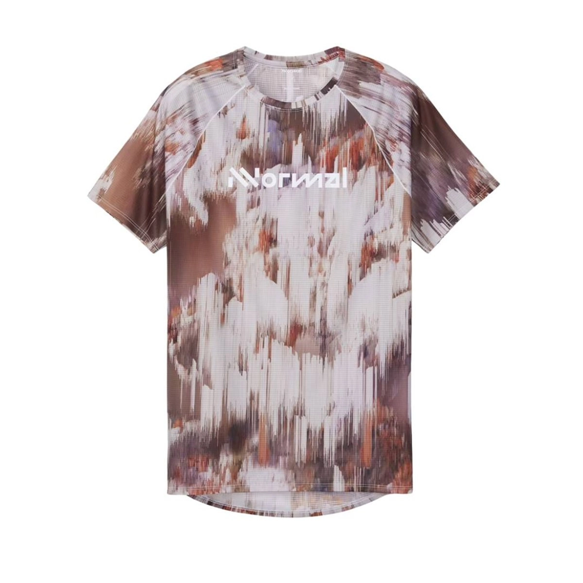 NNormal Race 02 T‑Shirt Braun Weiß, Größe M