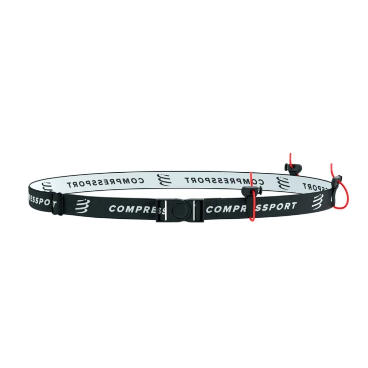 Compressport Rennstartnummerngürtel Schwarz