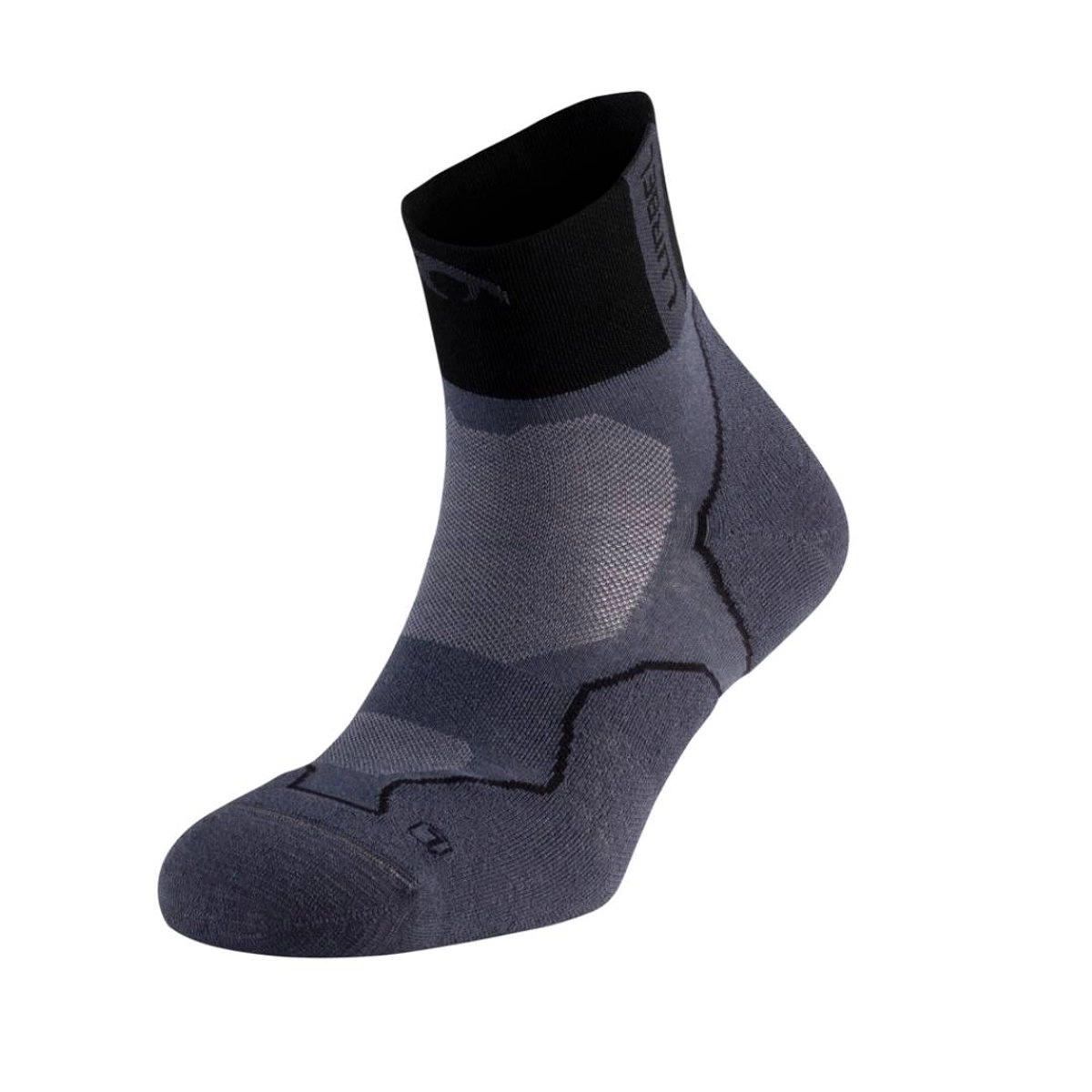 Lurbel Desafío Three Socken Grau Schwarz, Größe XL