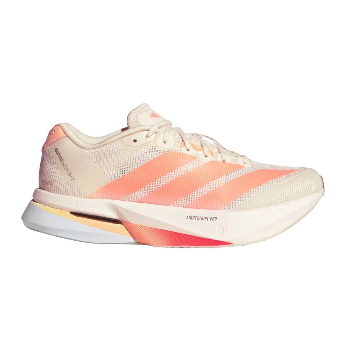 Adidas Adizero Boston 13 Sneakers Beige Orange SS26 Damen, Größe UK 8