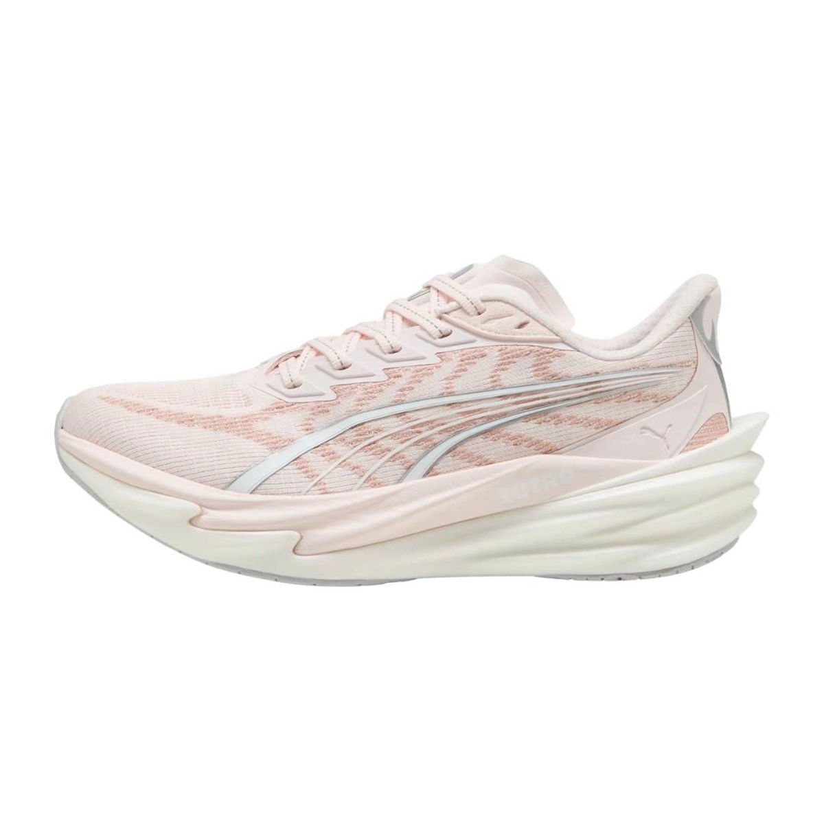 Laufschuhe Puma Deviate NITRO 4 Rosa Weiß SS26 Damen, Größe 40,5 - EUR