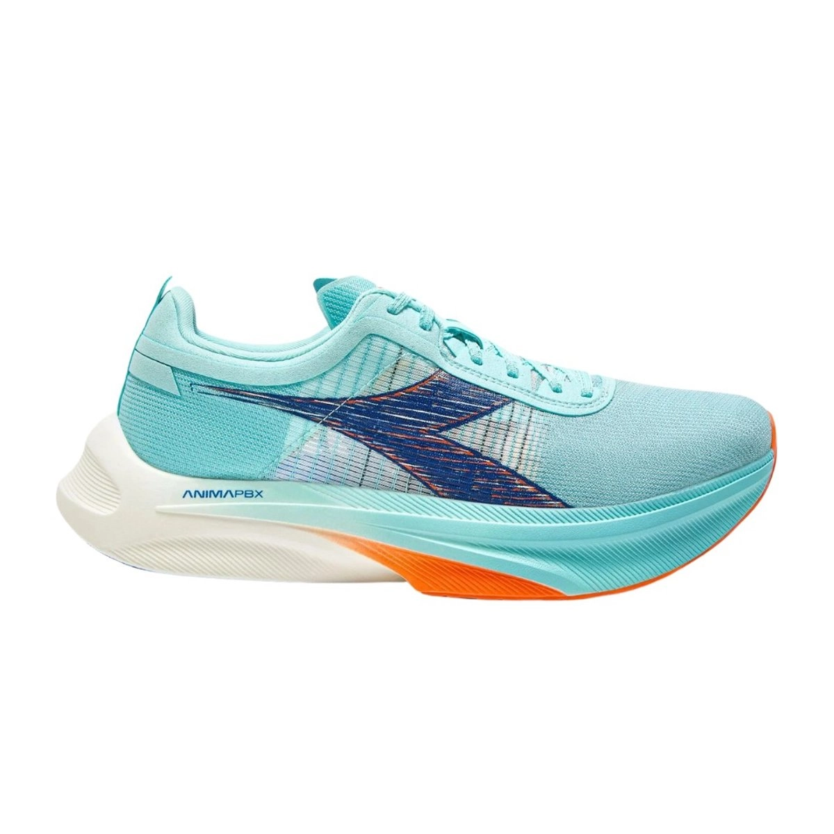 Diadora Gara Carbon 2 Schuhe Blau Orange SS25 Unisex, Größe 42 - EUR
