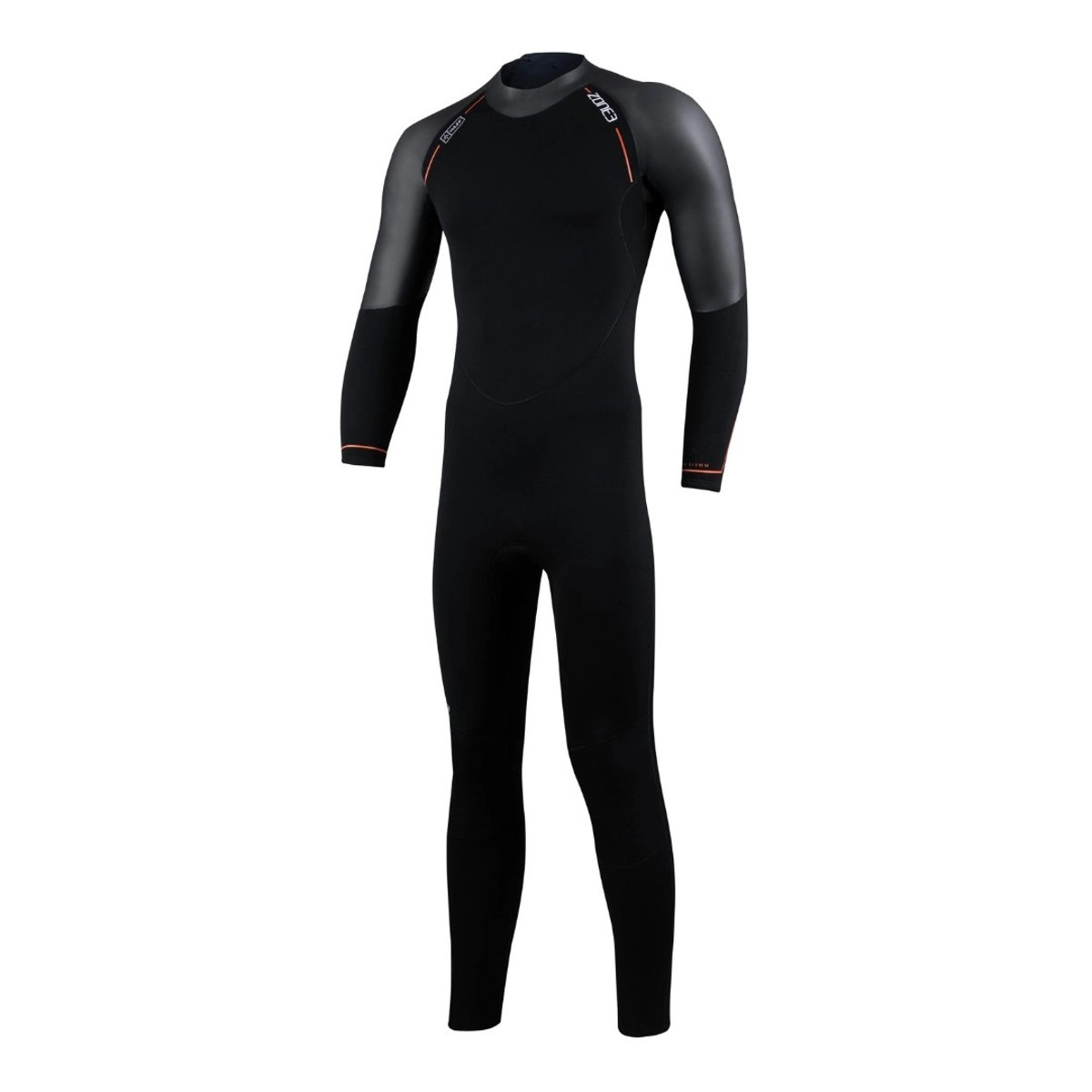 Neoprenanzug Zone3 Active Flex Schwarz Orange, Größe S