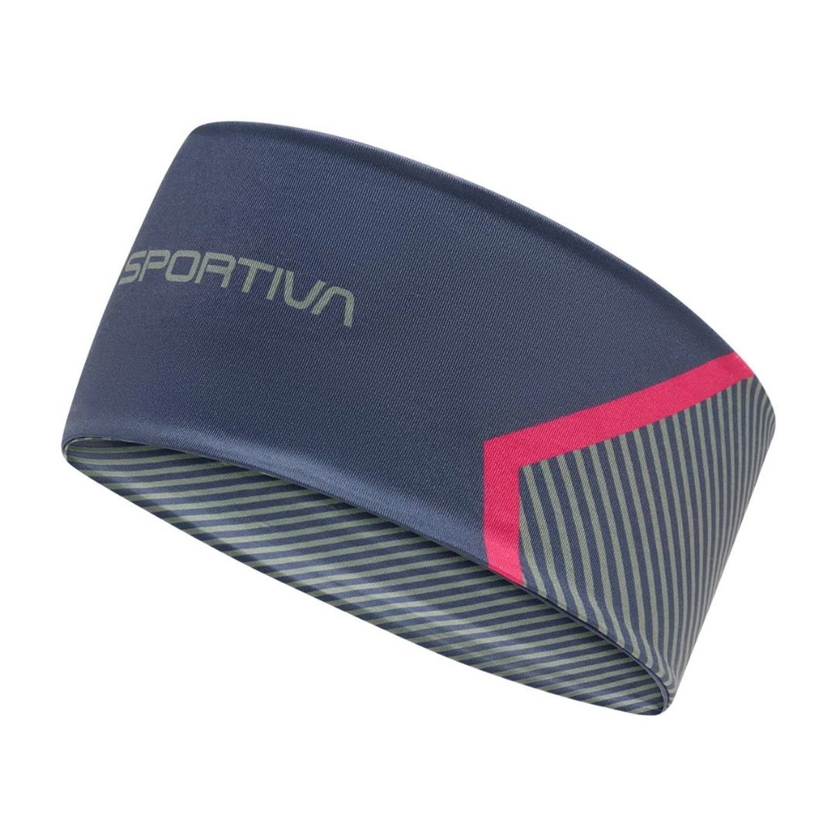 La Sportiva Flow Stirnband Blau Rot, Größe S/M