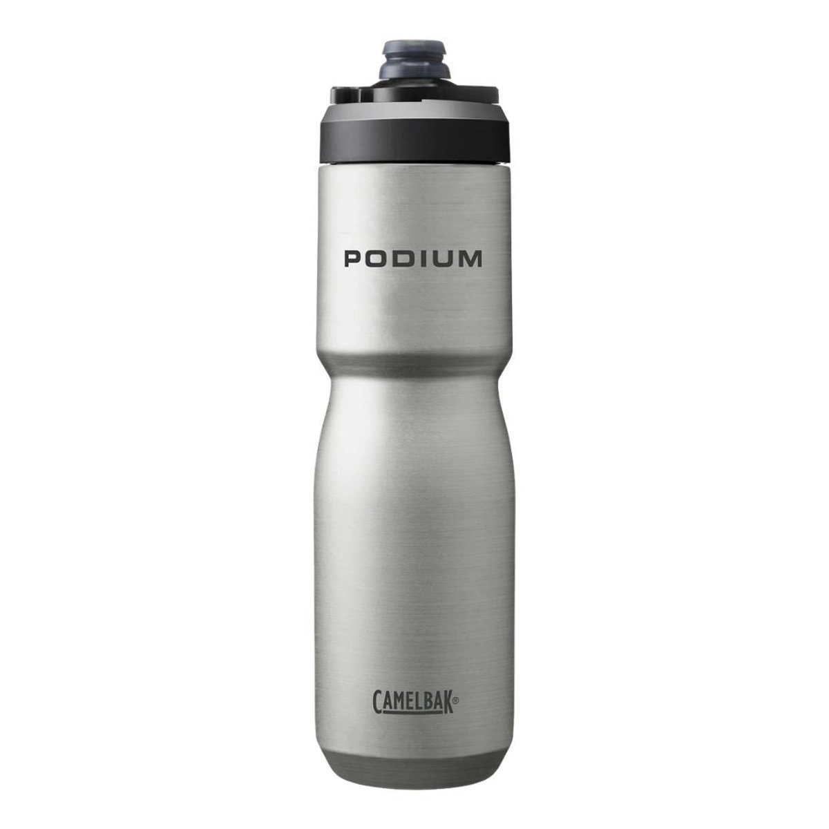 Camelbak Podium Isolierte Trinkflasche Edelstahl 0,65 l Grau