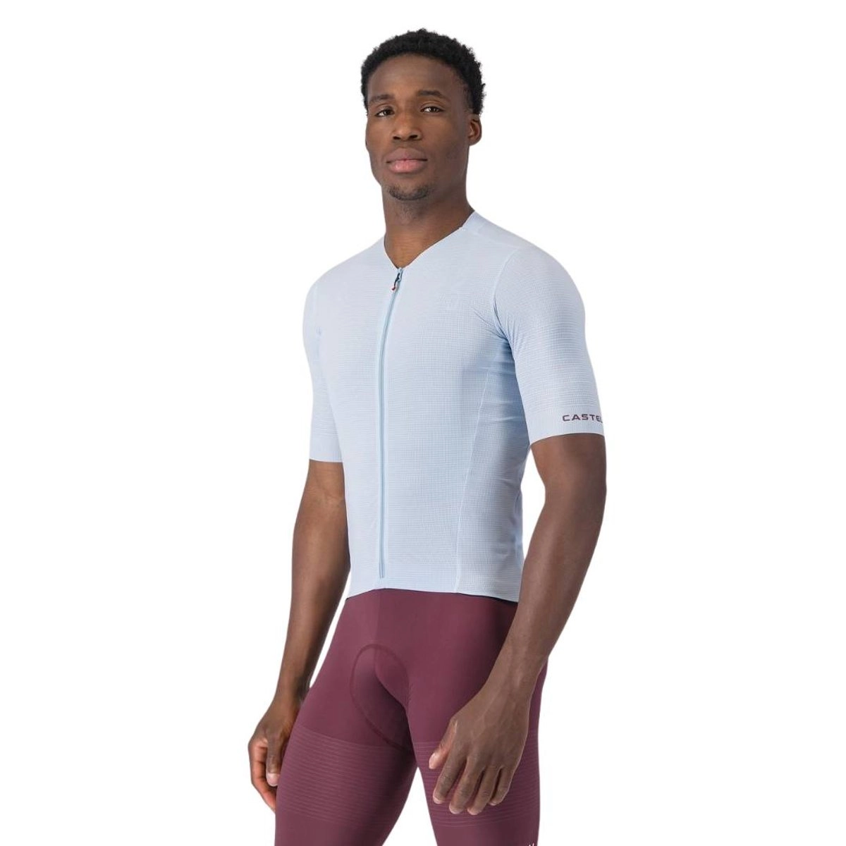 Castelli Premio Evo Radtrikot Himmelblau, Größe XXXL