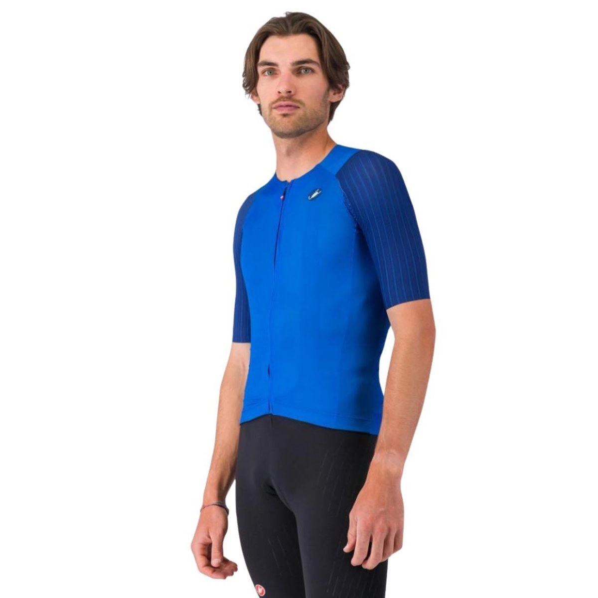 Castelli Aero Race 8S Trikot Blau, Größe M