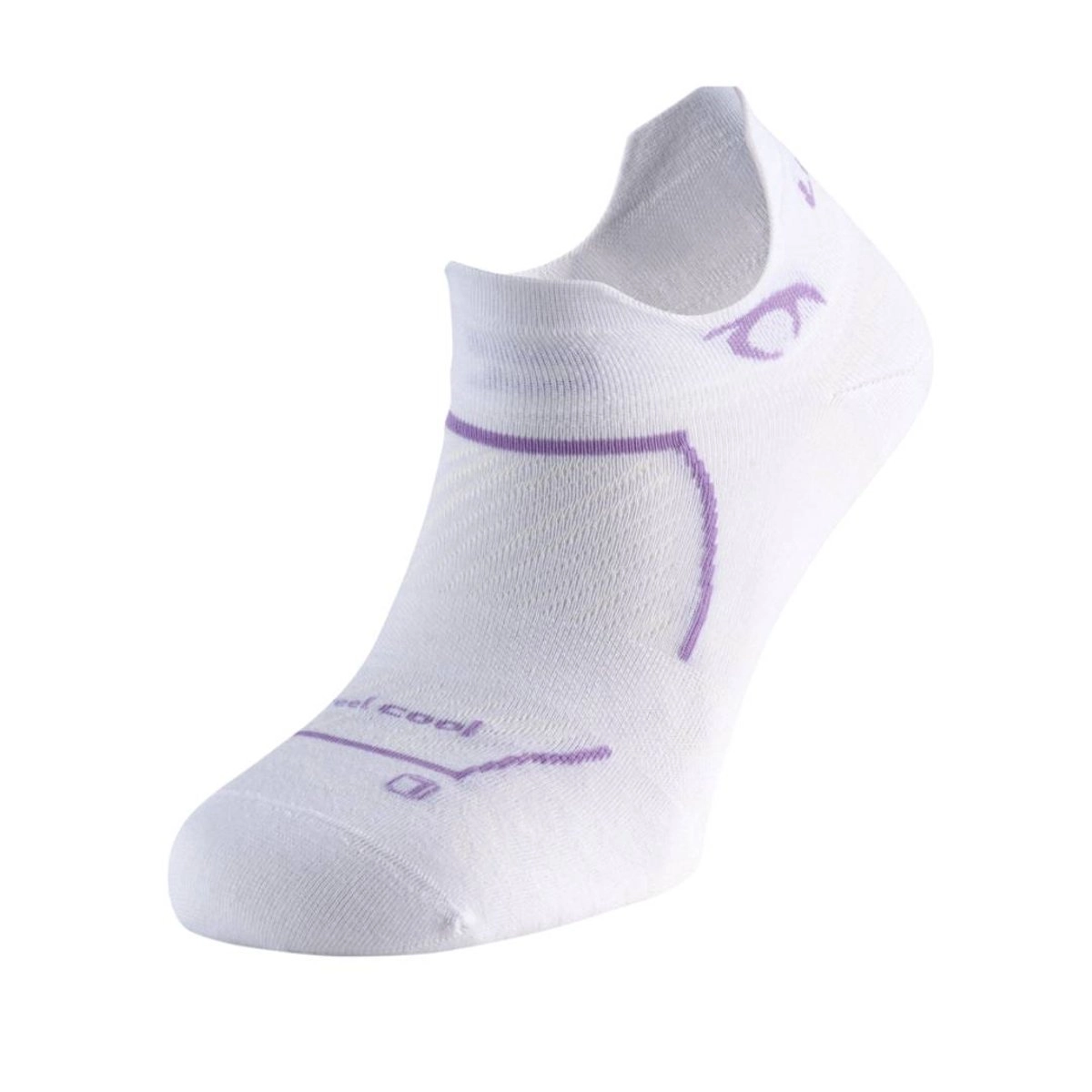 Lurbel Race Two Socken Weiß Violett, Größe XL