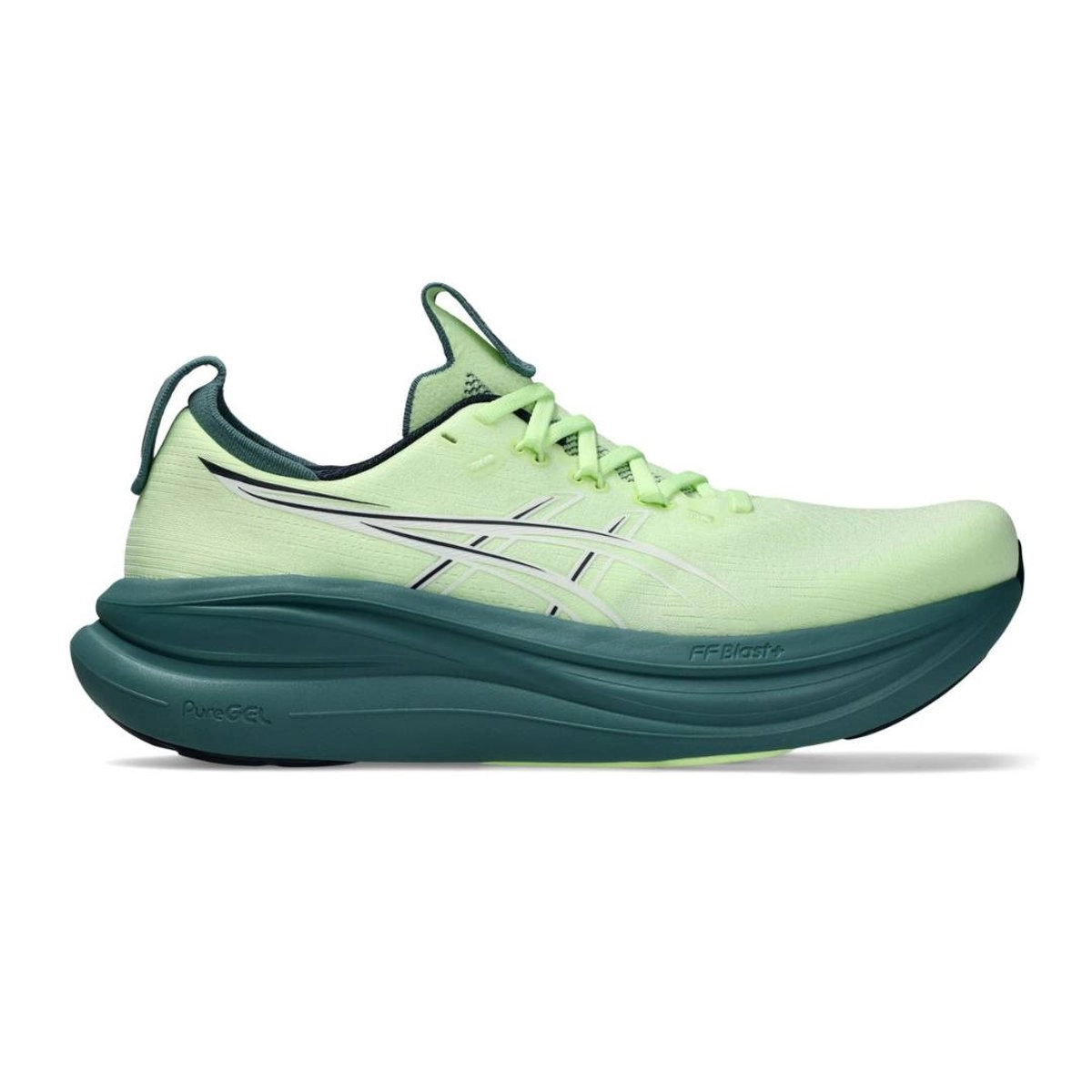 Asics Gel-Nimbus 28 Laufschuhe Grün AW26, Größe 42 - EUR