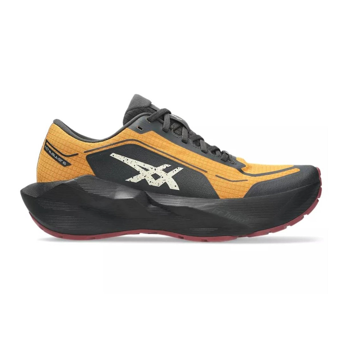 Asics Novablast 6 GTX Laufschuhe Schwarz Gelb AW26, Größe 46 - EUR