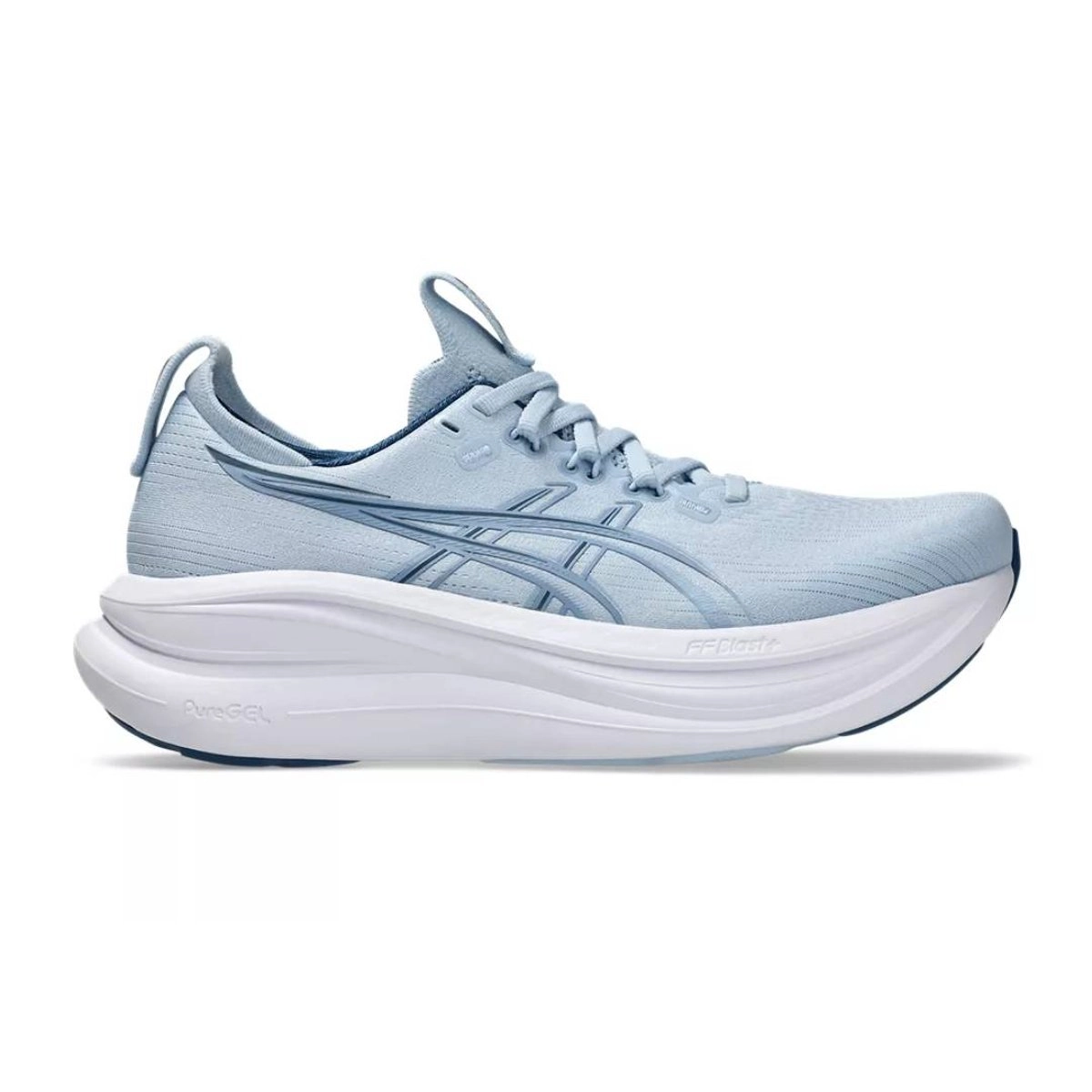 Asics Gel-Nimbus 28 Laufschuhe Blau/Weiß AW26 Damen, Größe 37,5 - EUR