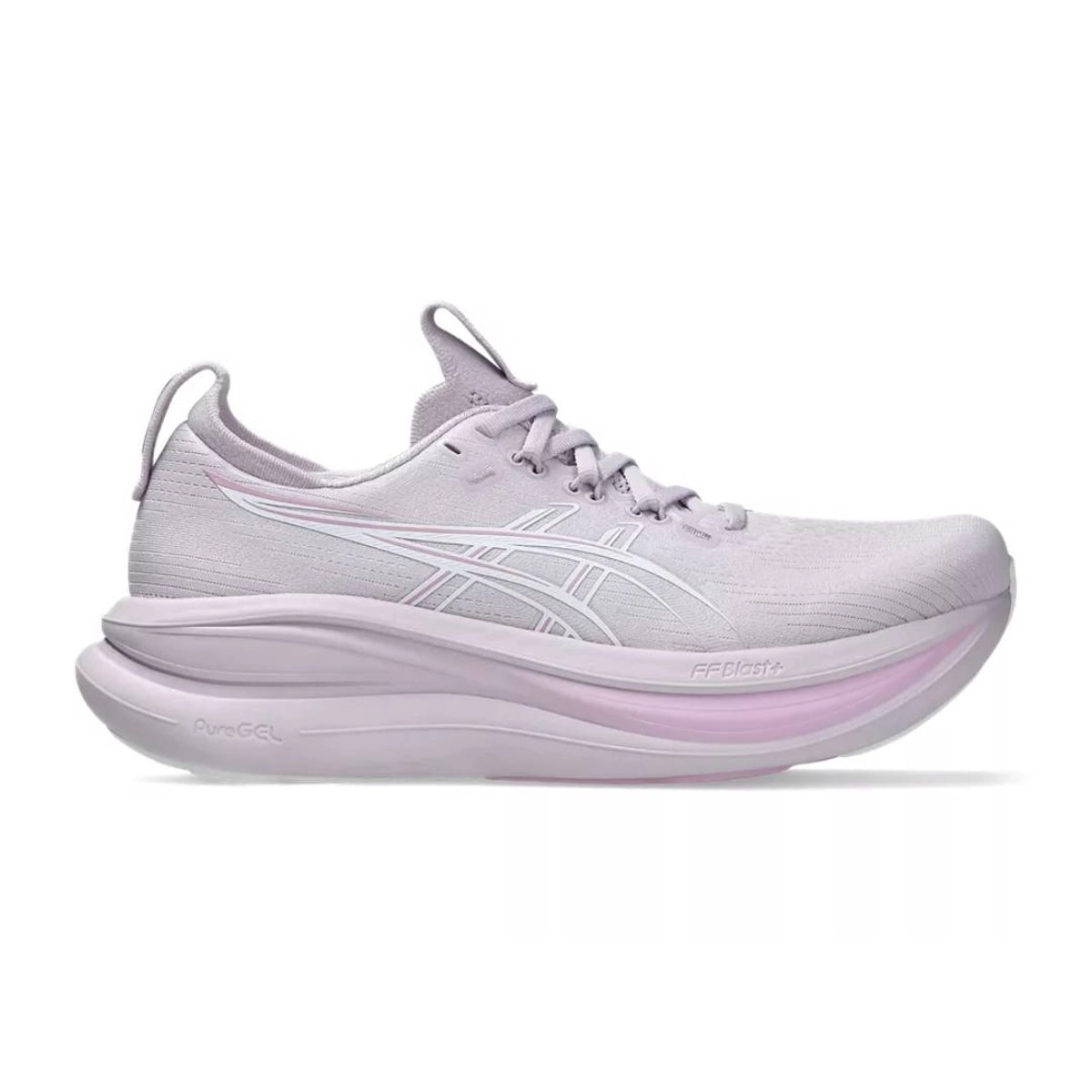 Asics Gel-Nimbus 28 Laufschuhe Rosa/Weiß AW26 Damen, Größe 39,5 - EUR