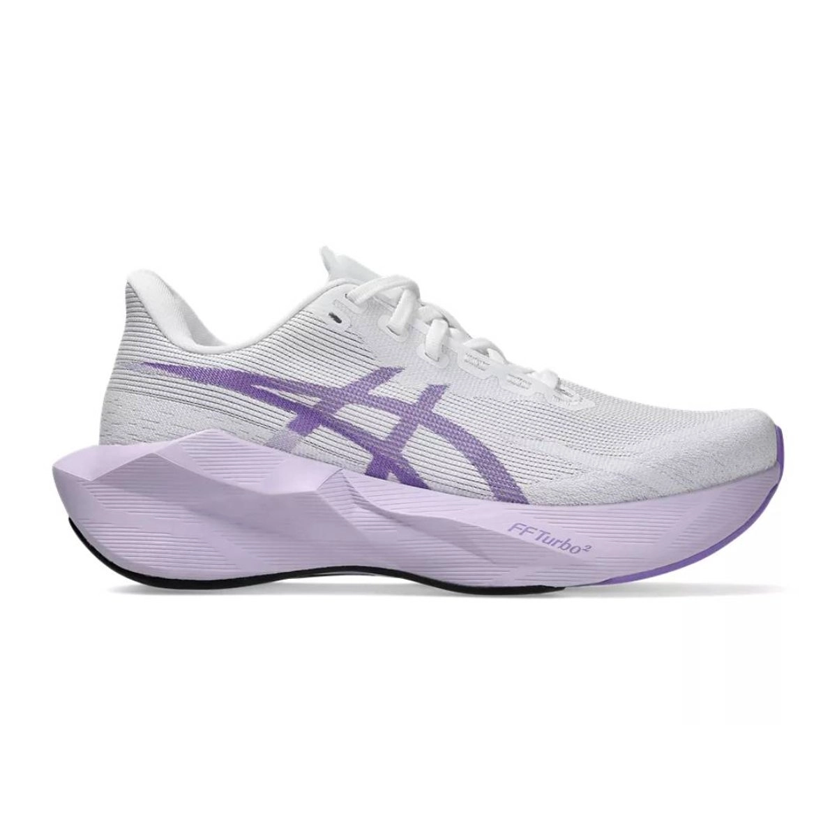 Asics Novablast 6 Laufschuhe Weiß/Lila AW26 Damen, Größe 42 - EUR