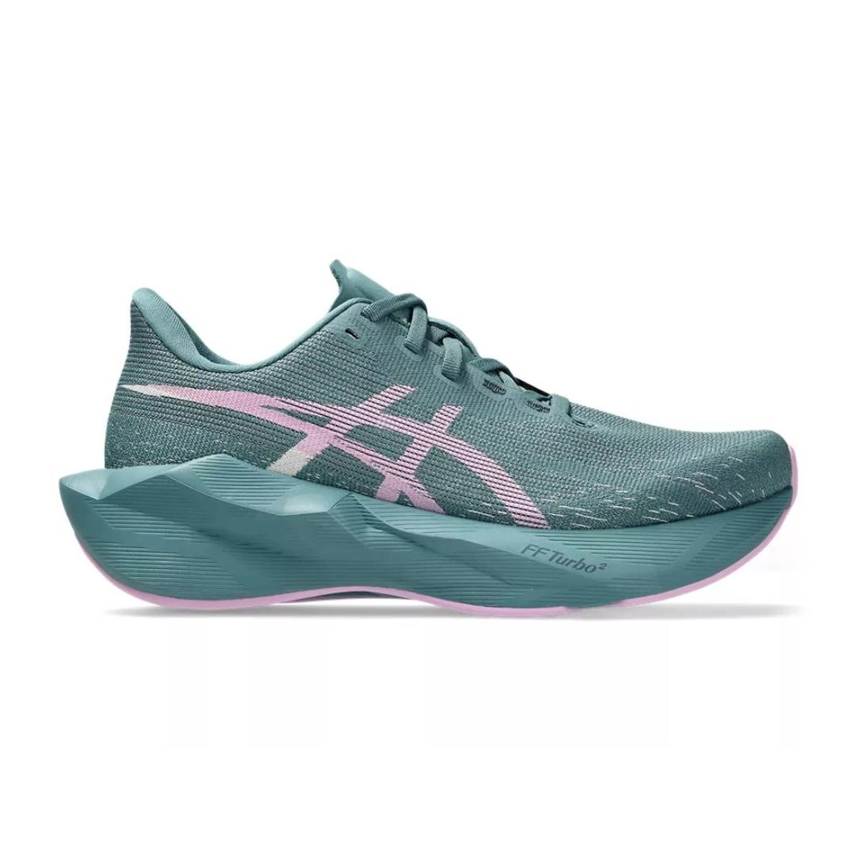 Asics Novablast 6 Laufschuhe Grün Rosa AW26 Damen, Größe 37 - EUR
