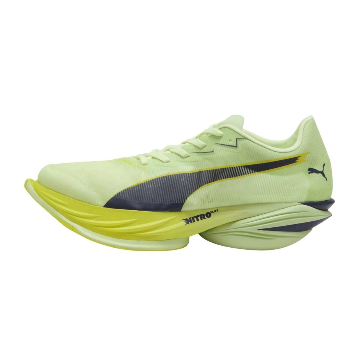 Puma FAST-R NITRO Elite 3 Schuhe Gelb Schwarz SS26, Größe 46 - EUR