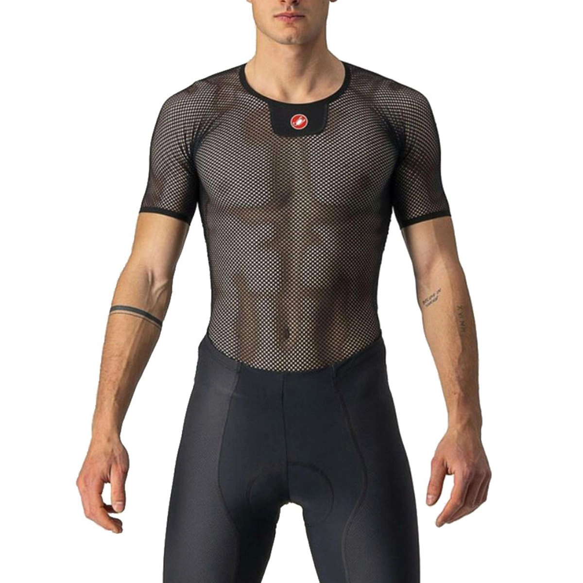 Castelli Core Mesh 3 M/C Schwarz T-Shirt, Größe L/XL